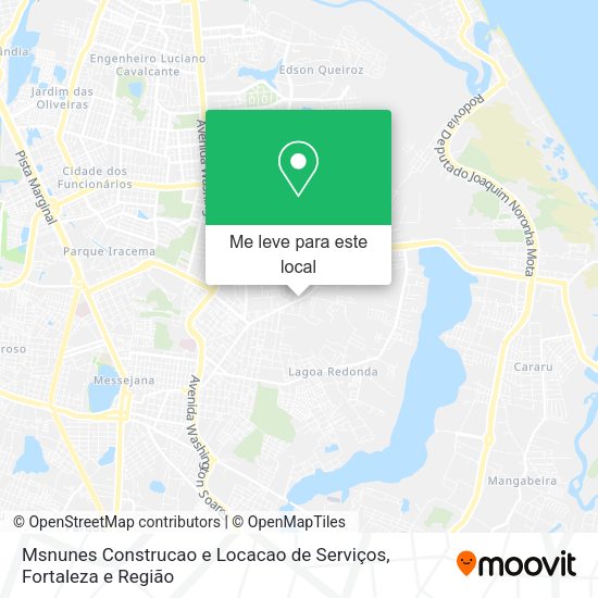Msnunes Construcao e Locacao de Serviços mapa