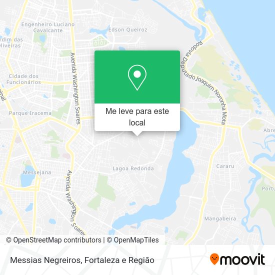 Messias Negreiros mapa