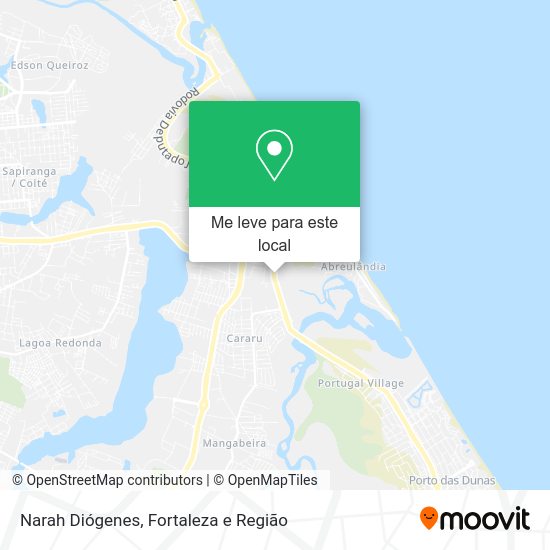 Narah Diógenes mapa