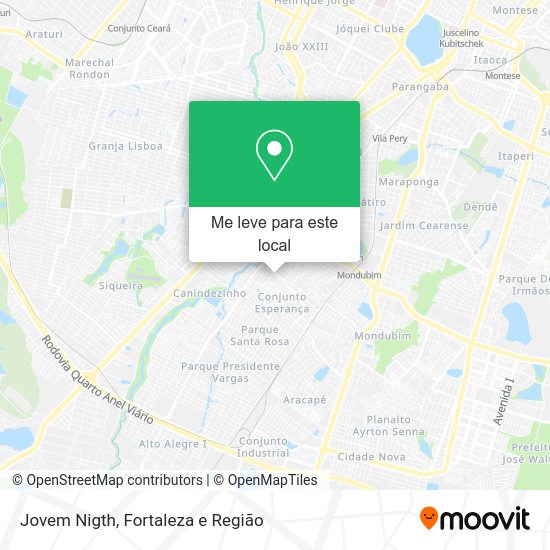 Jovem Nigth mapa