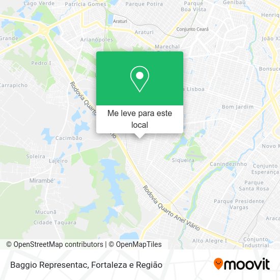 Baggio Representac mapa