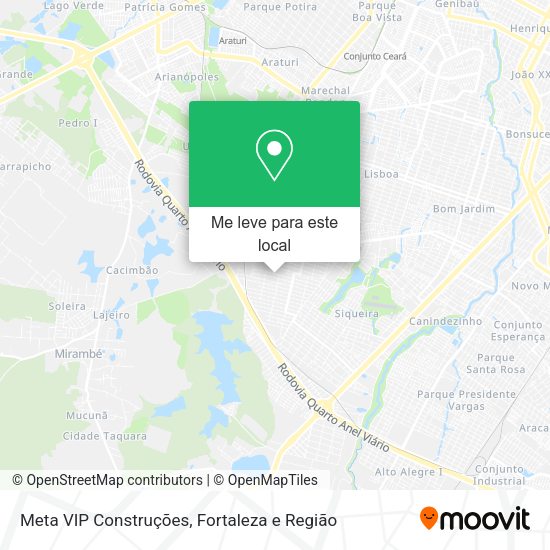Meta VIP Construções mapa