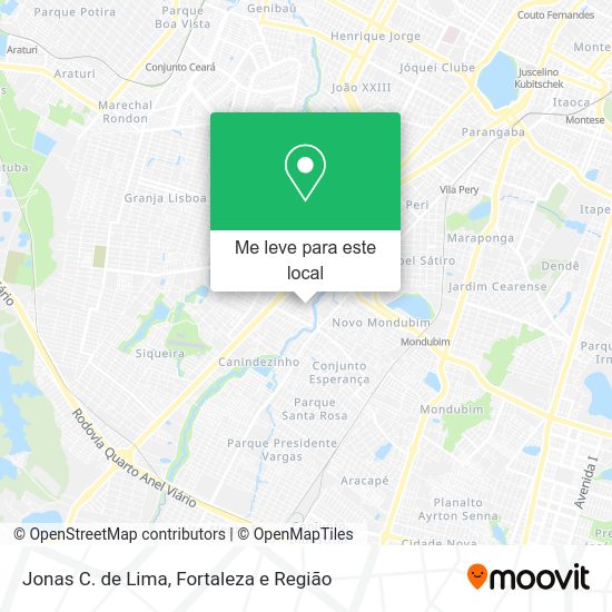 Jonas C. de Lima mapa