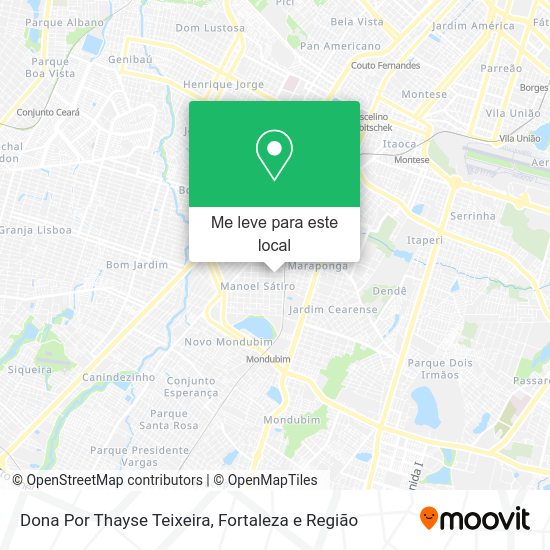 Dona Por Thayse Teixeira mapa