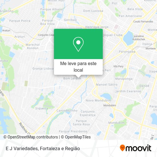 E J Variedades mapa
