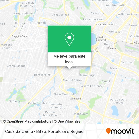 Casa da Carne - Bifão mapa