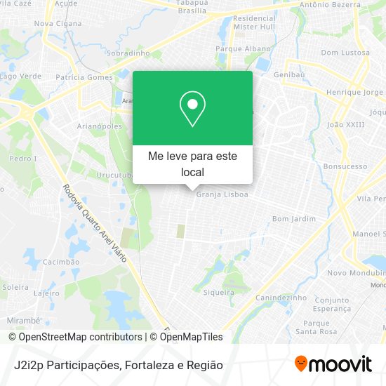 J2i2p Participações mapa