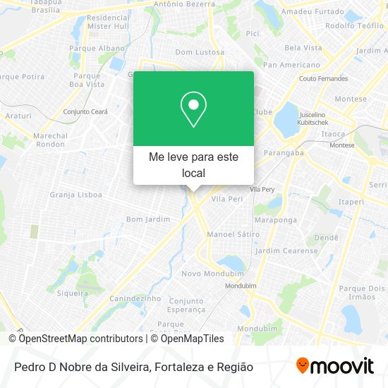 Pedro D Nobre da Silveira mapa