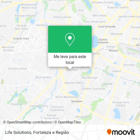 Life Solutions mapa