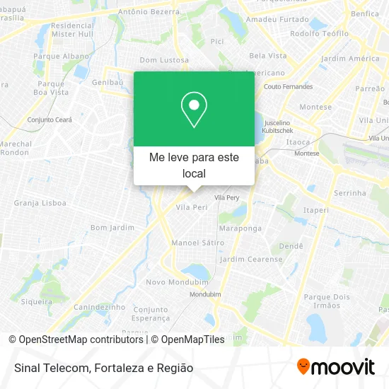 Sinal Telecom mapa