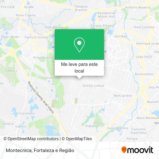 Montecnica mapa