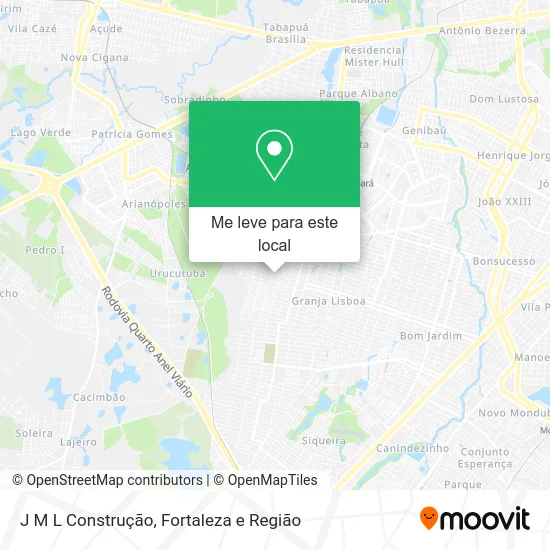 J M L Construção mapa