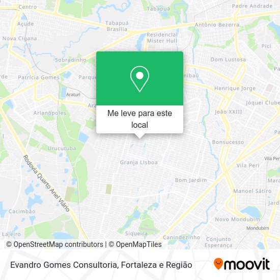 Evandro Gomes Consultoria mapa