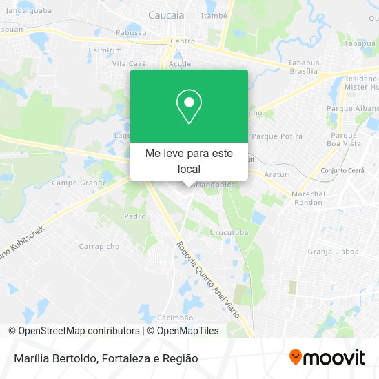Marília Bertoldo mapa