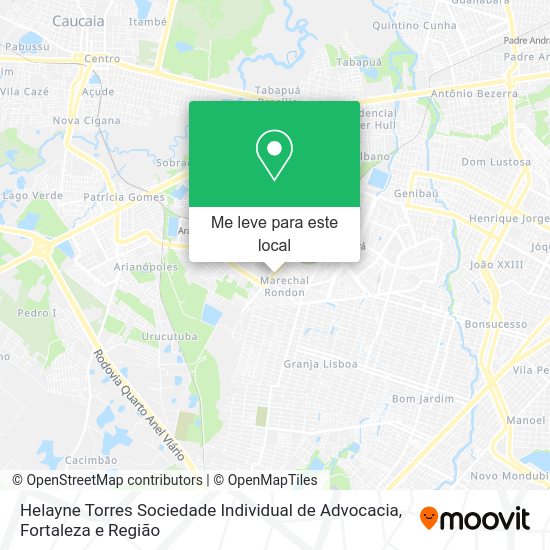 Helayne Torres Sociedade Individual de Advocacia mapa