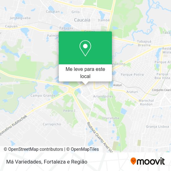 Má Variedades mapa