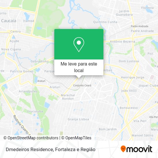 Dmedeiros Residence mapa