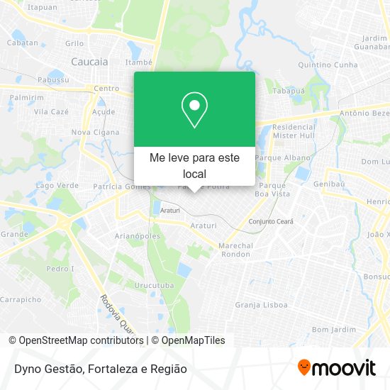 Dyno Gestão mapa