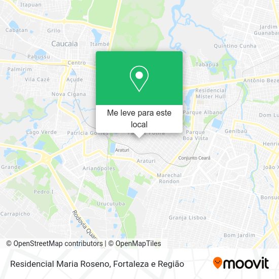 Residencial Maria Roseno mapa