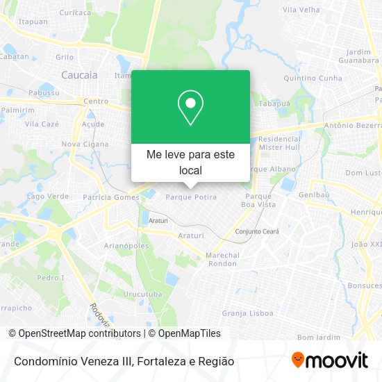 Condomínio Veneza III mapa