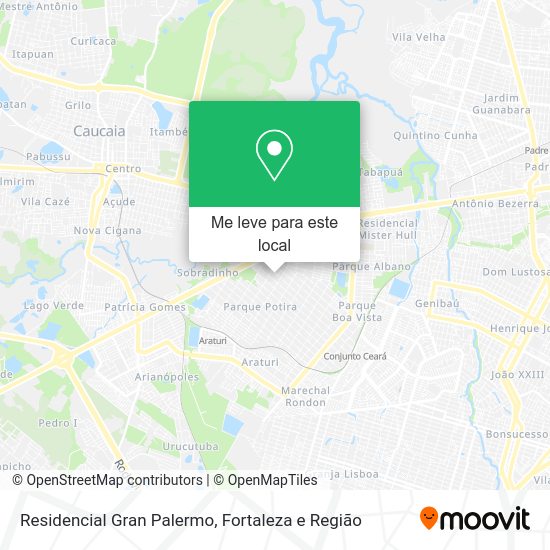 Residencial Gran Palermo mapa