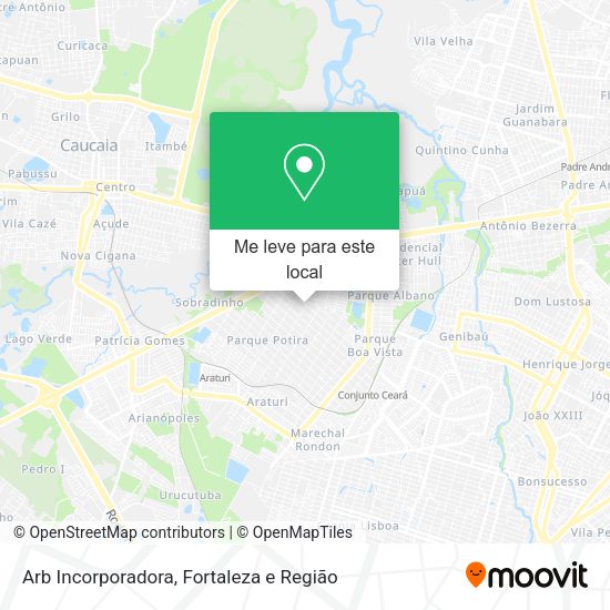 Arb Incorporadora mapa