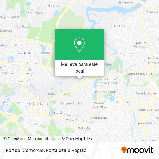 Fortboi Comércio mapa