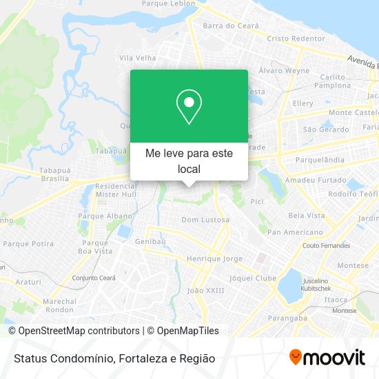 Status Condomínio mapa