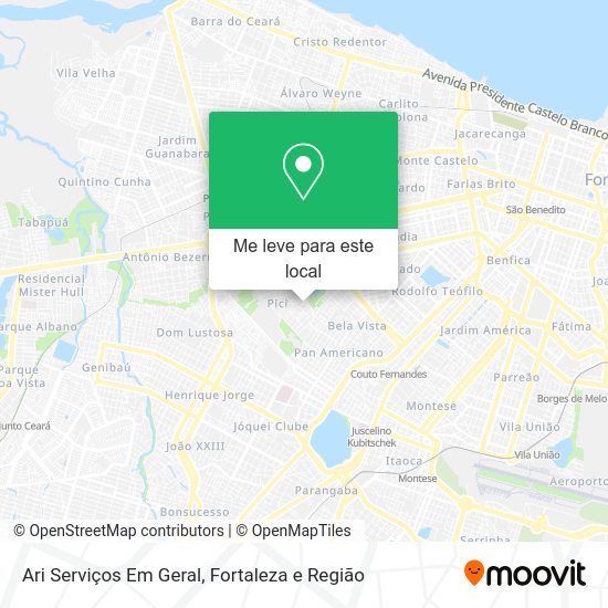 Ari Serviços Em Geral mapa