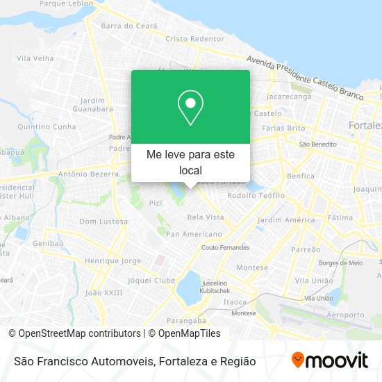 São Francisco Automoveis mapa