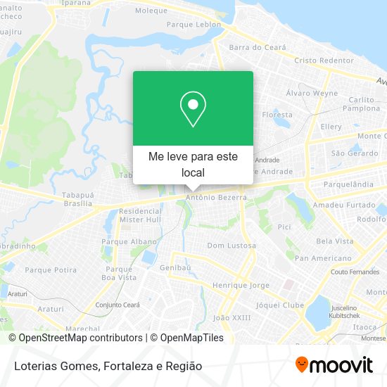 Loterias Gomes mapa