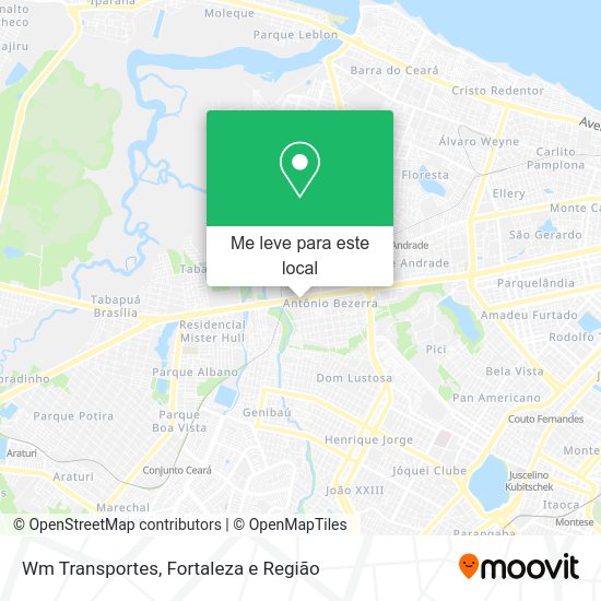 Wm Transportes mapa