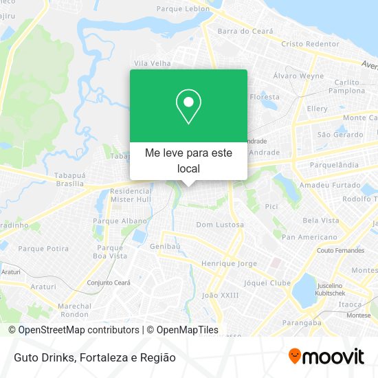 Guto Drinks mapa