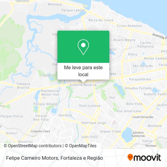 Felipe Carneiro Motors mapa