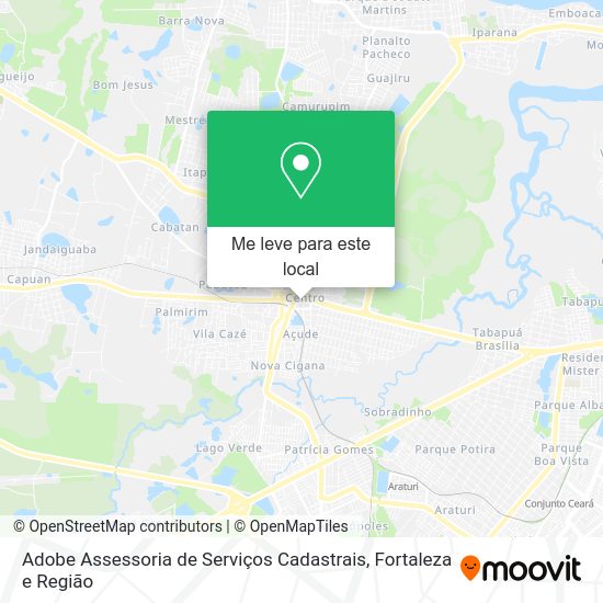 Adobe Assessoria de Serviços Cadastrais mapa