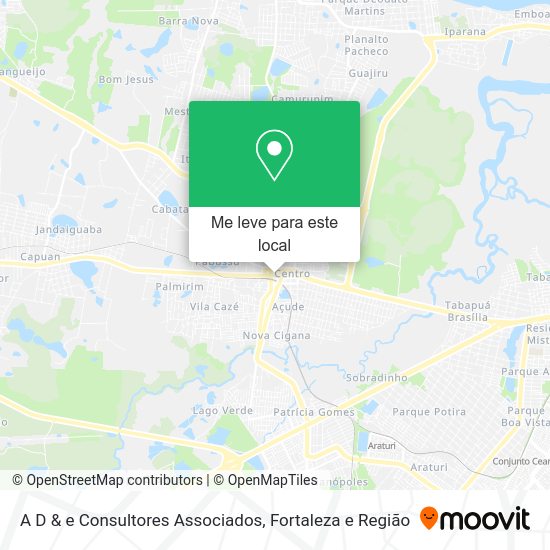 A D & e Consultores Associados mapa