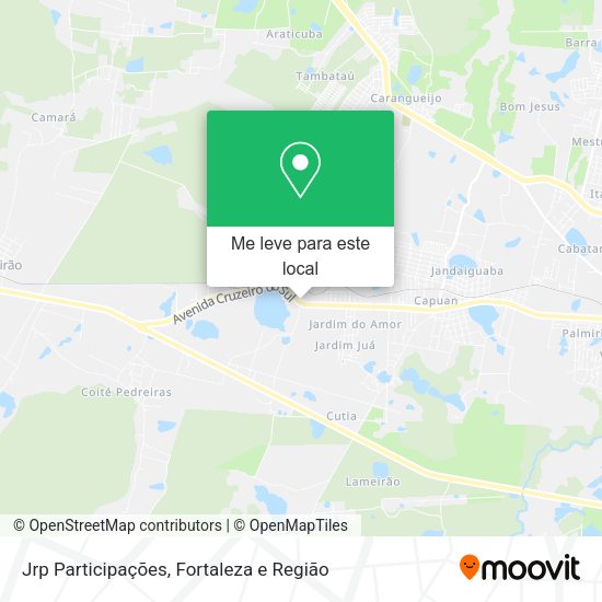 Jrp Participações mapa