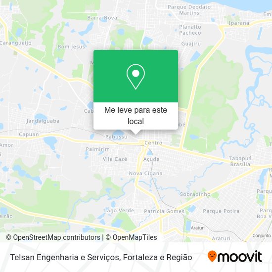 Telsan Engenharia e Serviços mapa