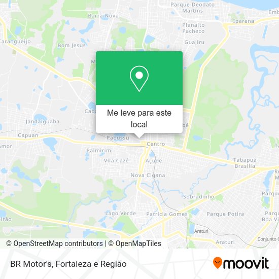 BR Motor's mapa