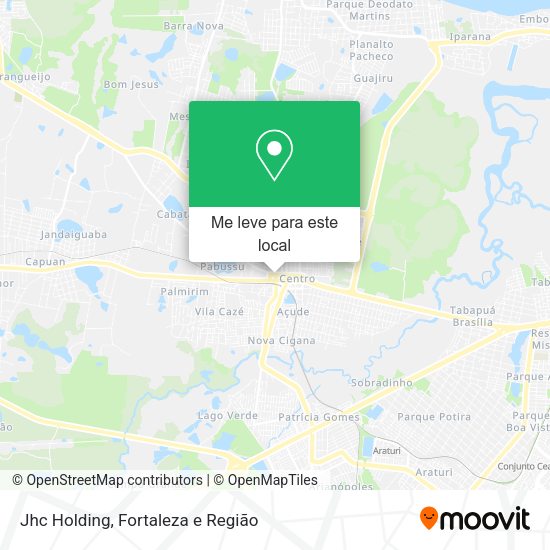 Jhc Holding mapa