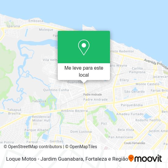 Loque Motos - Jardim Guanabara mapa