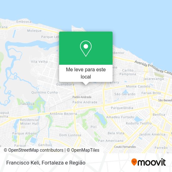 Francisco Keli mapa
