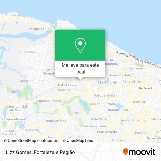 Lizz Gomes mapa