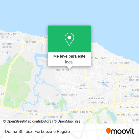 Donna Stillosa mapa