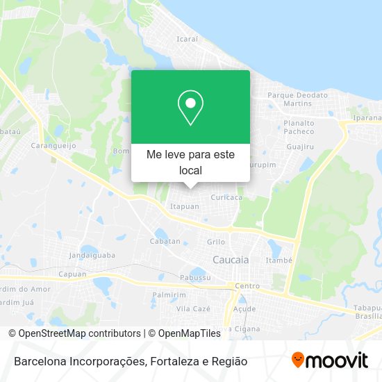 Barcelona Incorporações mapa