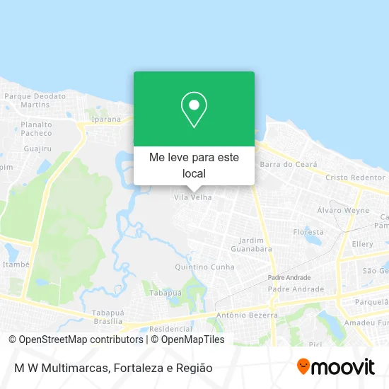 M W Multimarcas mapa