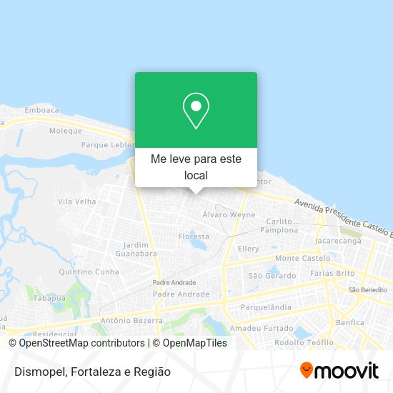 Dismopel mapa