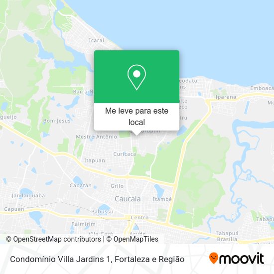 Condomínio Villa Jardins 1 mapa