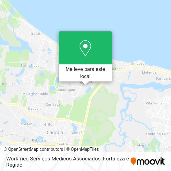 Workmed Serviços Medicos Associados mapa