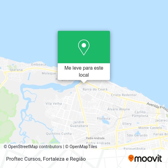 Proftec Cursos mapa